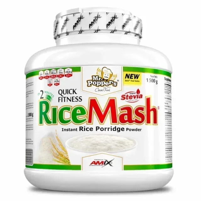Замінник харчування AMIX Mr.Popper´s RiceMash, 1.5 кг - Подвійний голландський шоколад
