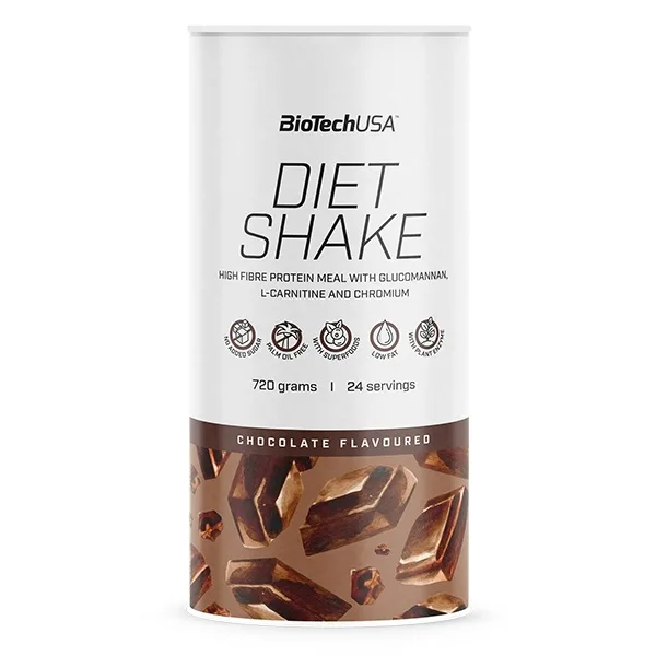 Замінник харчування BioTech Diet Shake, 720 грам - Шоколад