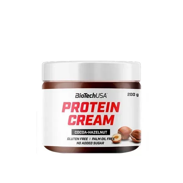 Замінник харчування BioTech Protein Cream, 200 грам - Какао-фундук