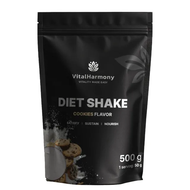 Замінник харчування VitalHarmony Diet Shake, 500 грам - Печиво