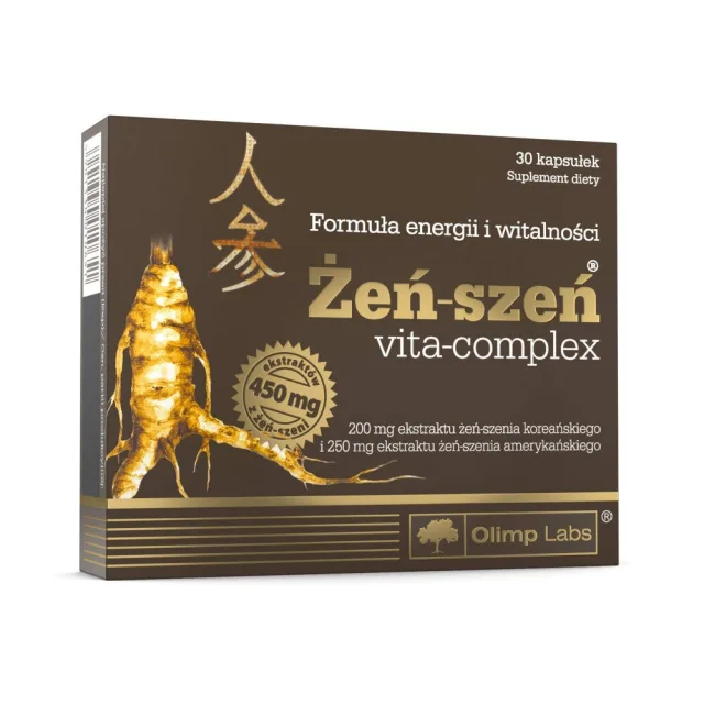 Женьшень и витамины Olimp Sport Nutrition Ginseng Vita-Complex, 30 капсул