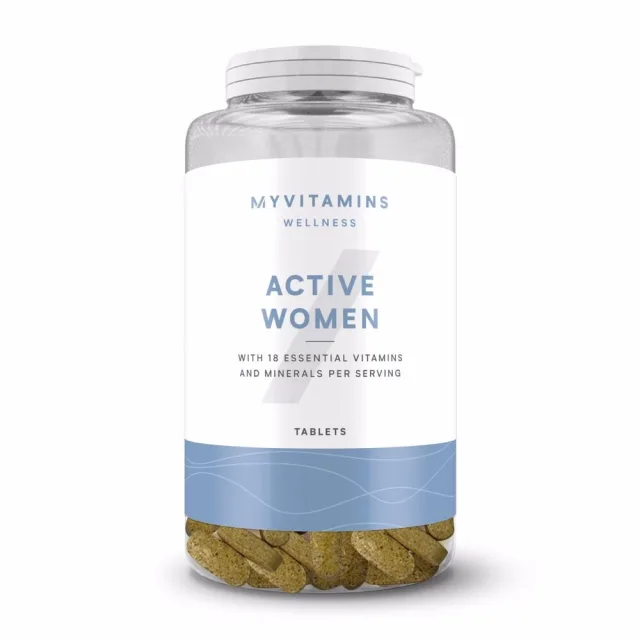 Жіночий вітамінно-мінеральний комплекс MyProtein MyVitamins Active Woman Multivitamin, 120 таблеток