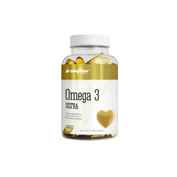 Жирні кислоти IronFlex Omega 3 Ultra, 180 капсул