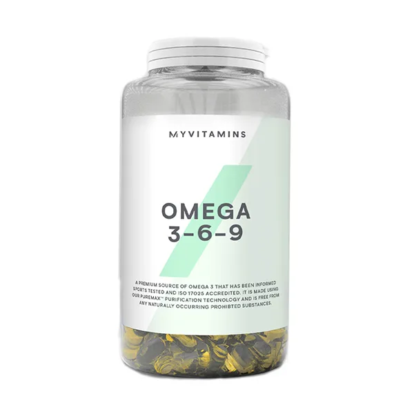 Жирні кислоти MyProtein Omega 3-6-9, 120 капсул