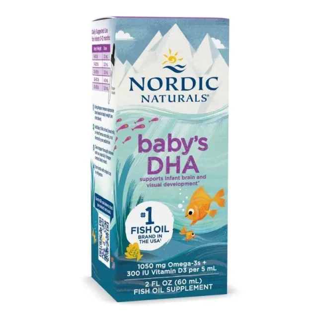 Жирні кислоти Nordic Naturals Baby's DHA, 60 мл