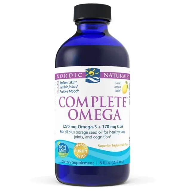 Жирні кислоти Nordic Naturals Complete Omega, 237 мл лимон