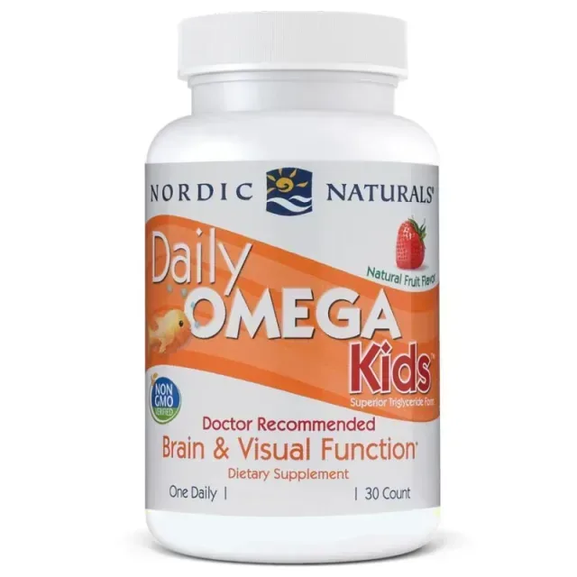 Жирні кислоти Nordic Naturals Daily Omega Kids, 30 капсул