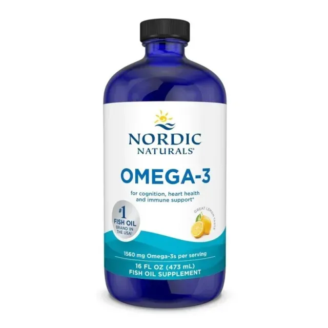 Жирные кислоты Nordic Naturals Omega-3, 473 мл