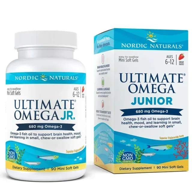 Жирні кислоти Nordic Naturals Ultimate Omega Junior, 90 капсул