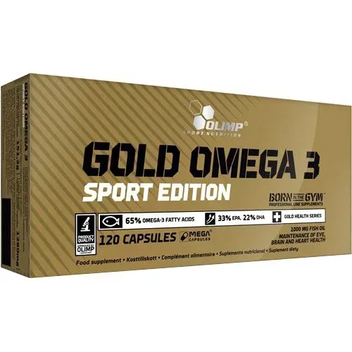 Жирні кислоти Olimp Sport Nutrition Sport Edition Gold Omega 3, 120 капсул