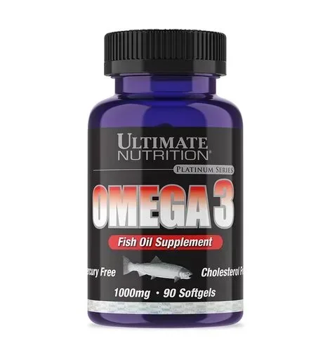 Жирні кислоти Ultimate Nutrition Omega 3 18:12 Softgels, 90 капсул