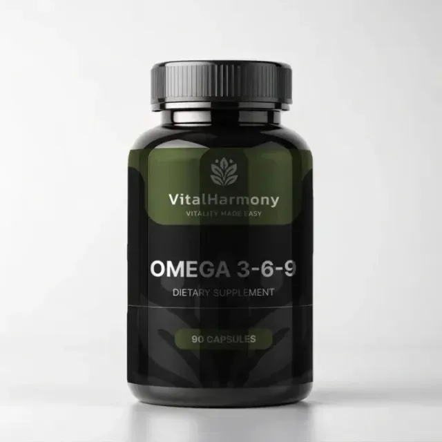 Жирные кислоты VitalHarmony Omega 3-6-9, 90 капсул