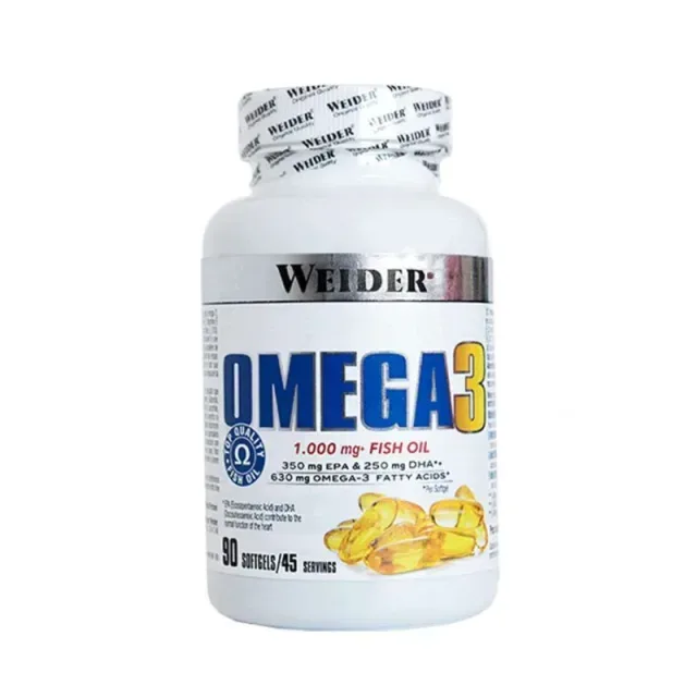 Жирные кислоты Weider Omega 3, 90 капсул