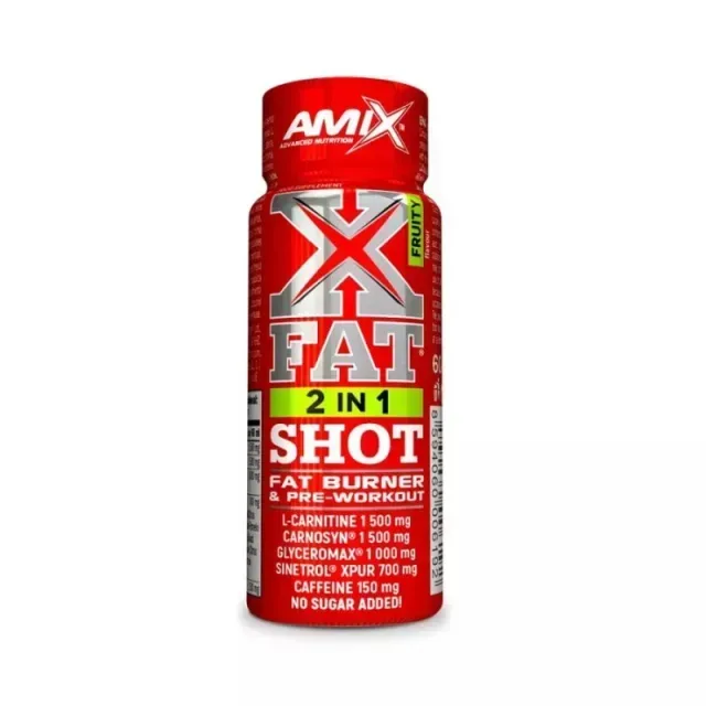 Жироспалювач AMIX XFat 2in1, 60 мл - Фрукти