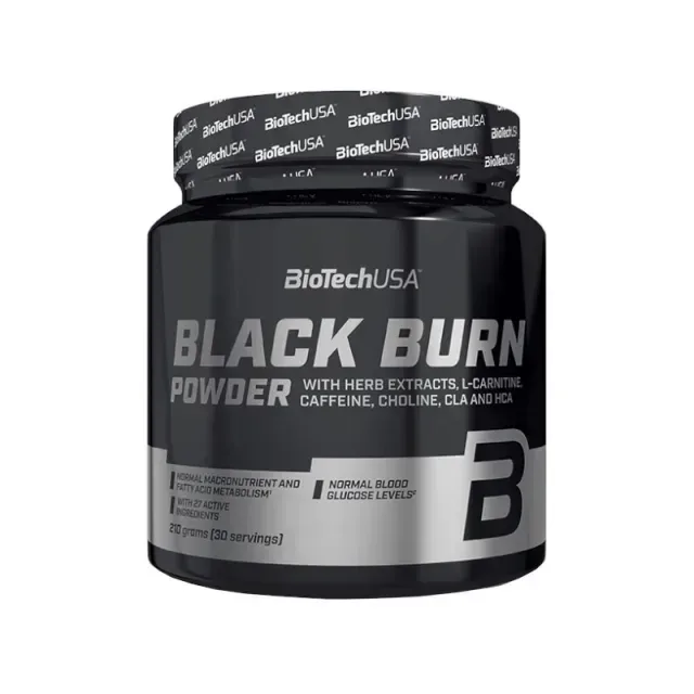 Жиросжигатель BioTech Black Burn, 210 грамм - Маракуйя