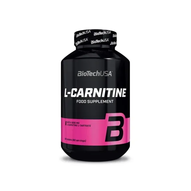 Жироспалювач BioTech L-Carnitine 1000 mg, 60 таблеток