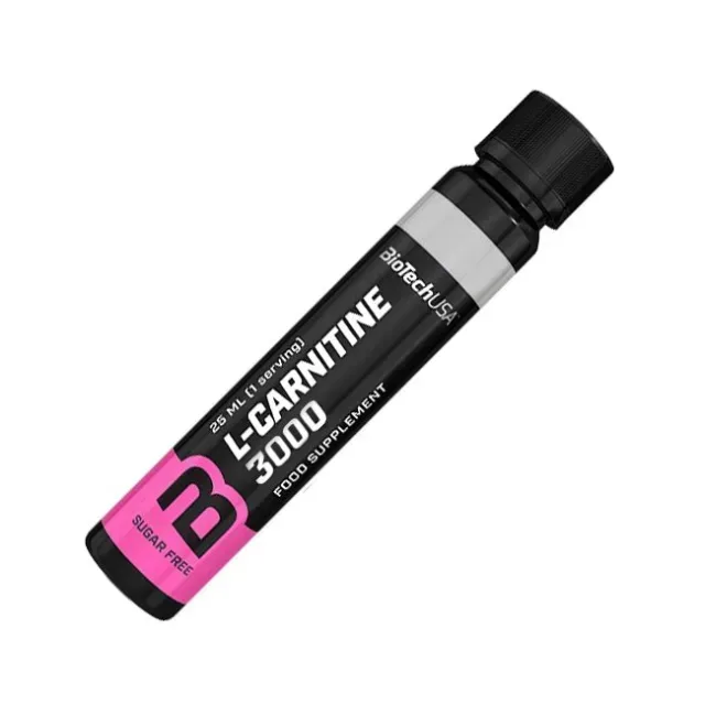 Жиросжигатель BioTech L-Carnitine 3000 mg, 25 мл - Лимон