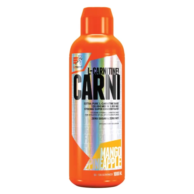 Жиросжигатель Extrifit Carni 120 000 Liquid, 1 л - Ананас-манго