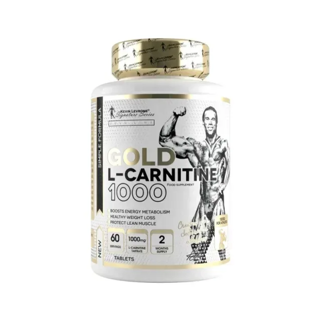 Жиросжигатель Kevin Levrone Gold Line Gold L-Carnitine Tartrate 1000 mg, 100 таблеток