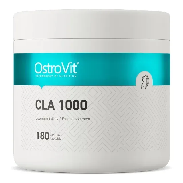 Жироспалювач OstroVit CLA 1000, 180 капсул