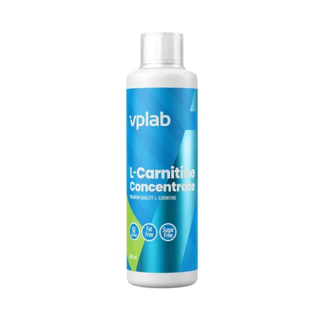 Жироспалювач VPLab L-Carnitine Concentrate, 500 мл - Тропічні фрукти