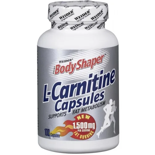 Жироспалювач Weider L-Carnitine Capsules, 100 капсул